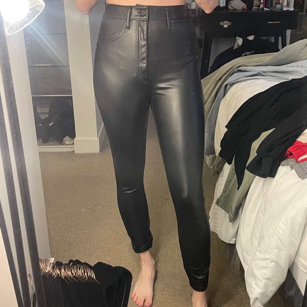 A&F Leather Pants